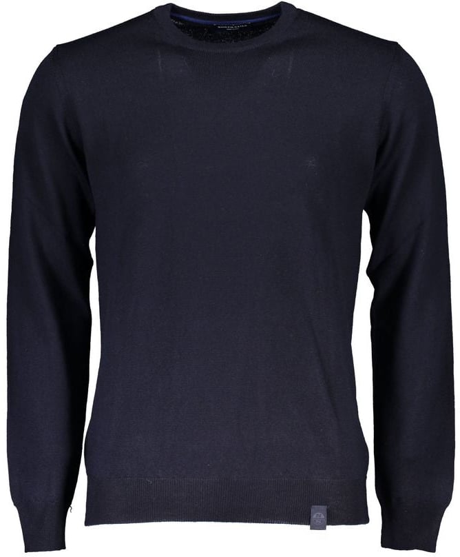 North Sails Blue Fabric Men's Sweater Zwart