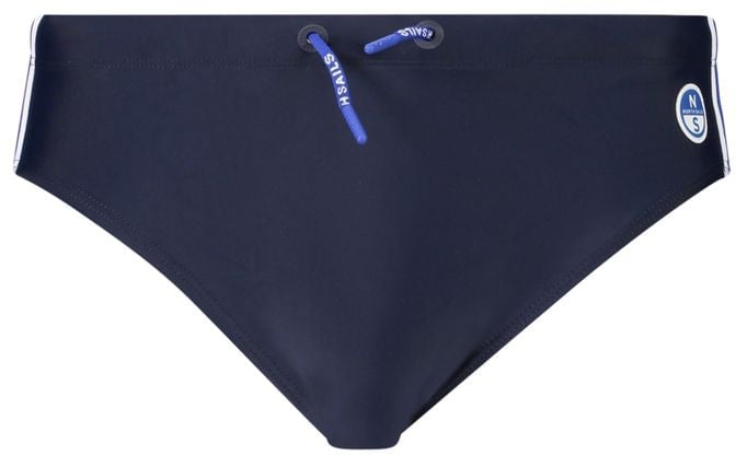 North Sails North Sails Blu Poliammide Men Swim Brief Blauw