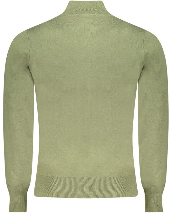 North Sails Verde Acrylic Men Cardigan Groen