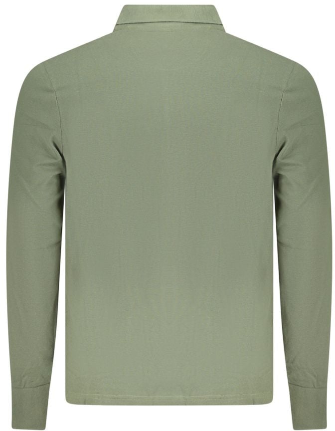 North Sails Verde Cotton Men Polo Groen