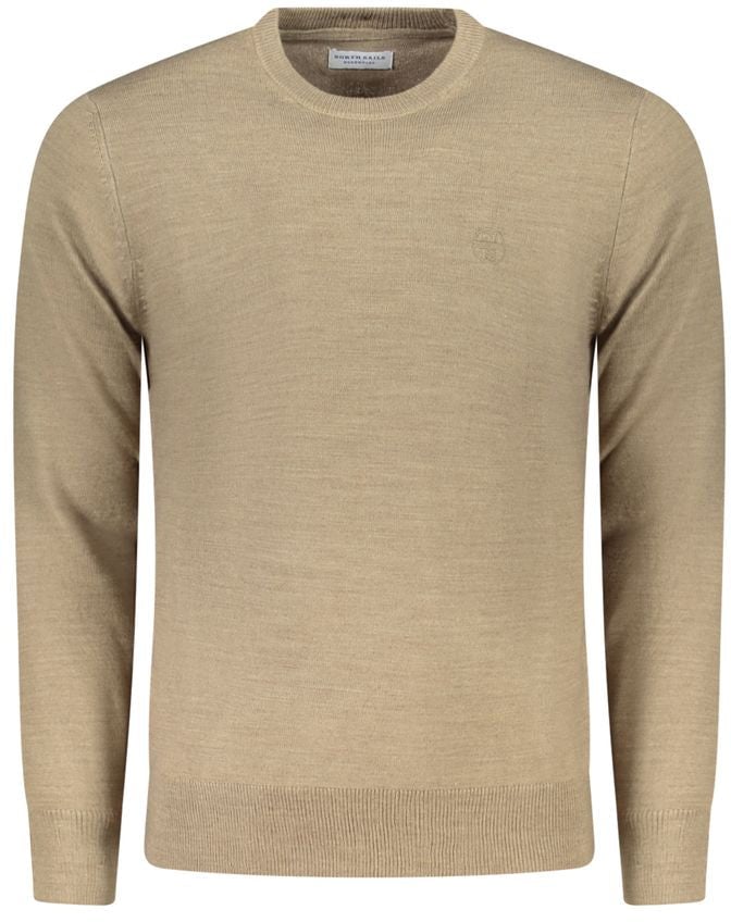North Sails Marrone Acrylic Mens Sweater Bruin