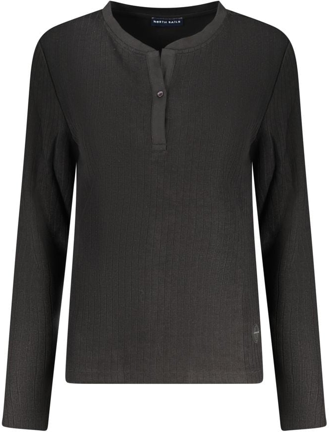 North Sails Black Polyester Women's Sweater Zwart