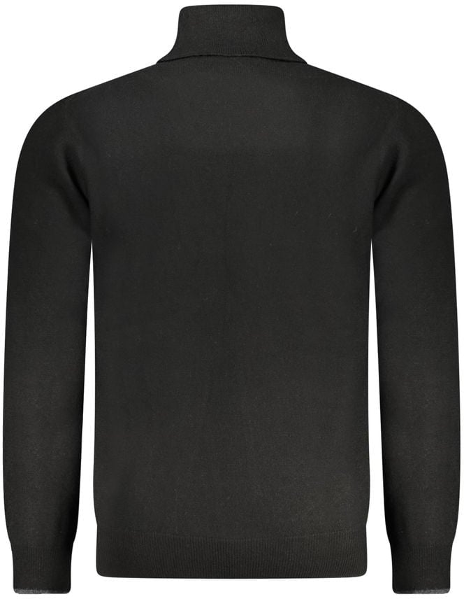 North Sails North Sails Black Polyamide Men Sweater Zwart