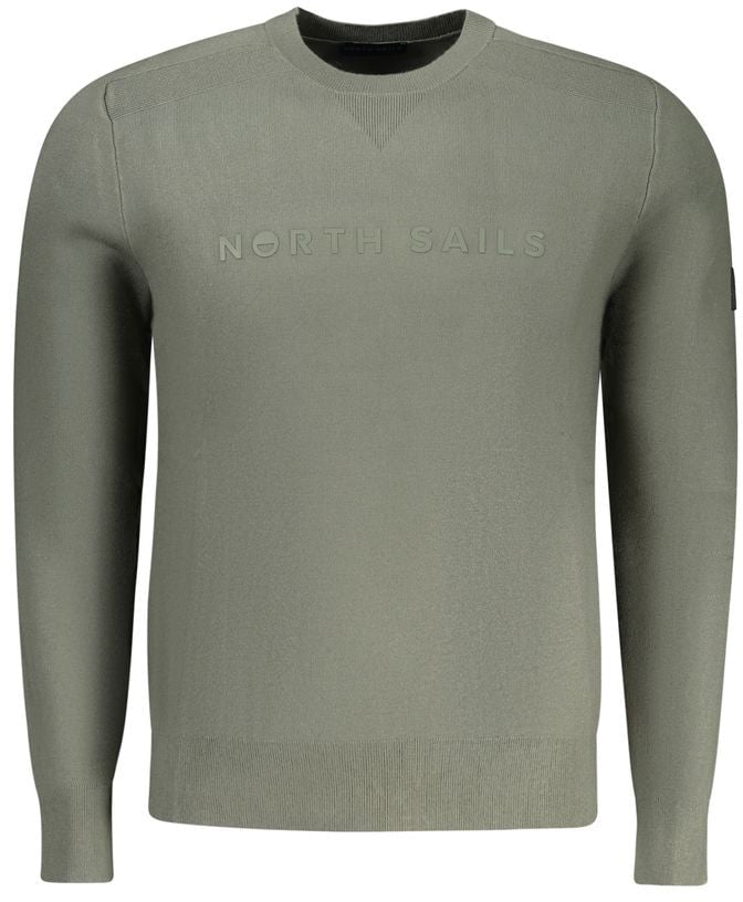 North Sails Verde Viscosa Men Sweater Groen