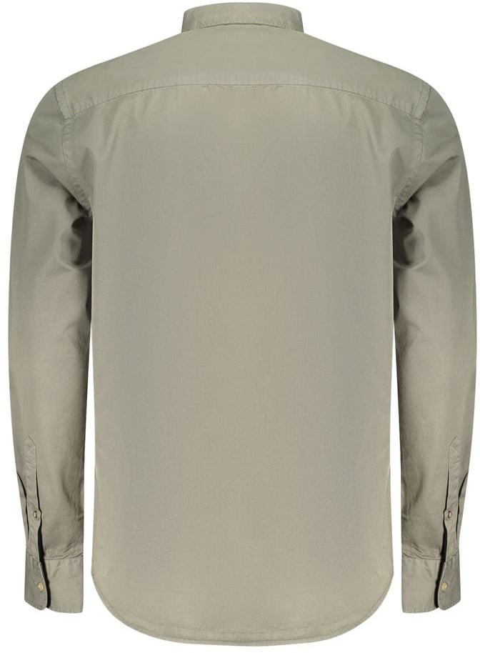 North Sails North Sails Verde Cotton Men Shirt Groen