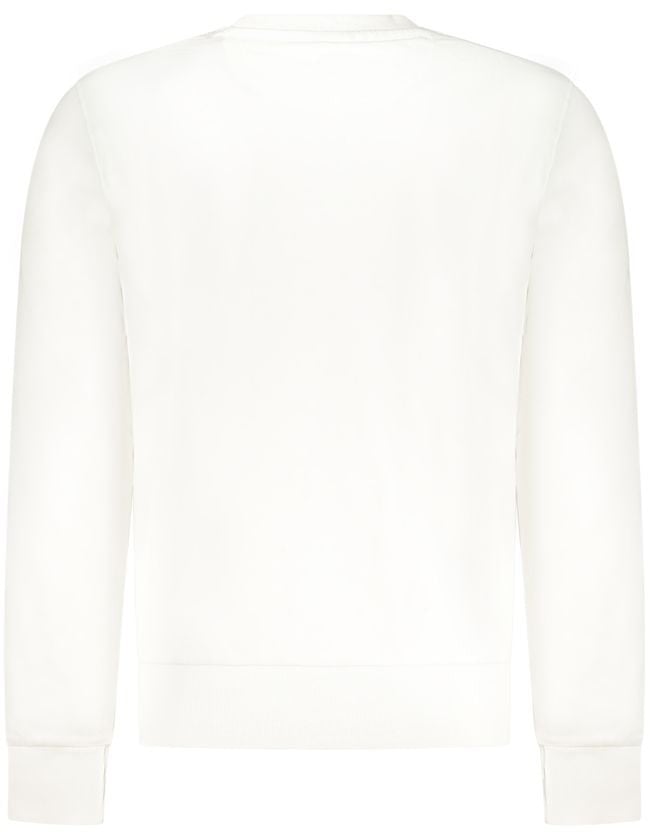 North Sails White Cotton Men's Sweatshirt Wit