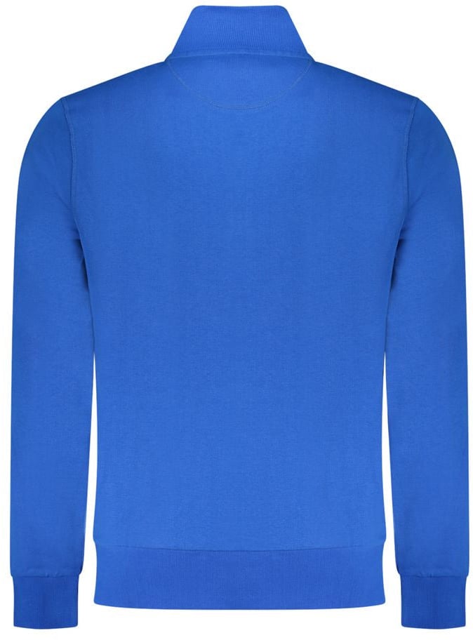 North Sails Blue Cotton Men Sweatshirt Groen