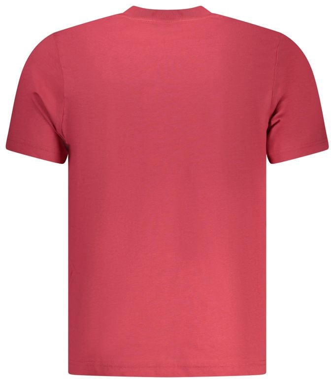 North Sails Rosso Cotton Men T-Shirt Rood