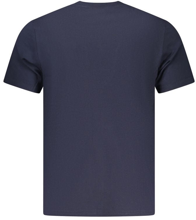 North Sails Blue Cotton Men's T-Shirt Blauw