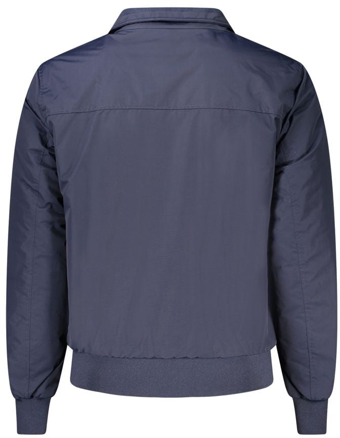 North Sails Blue Polyamide Men Jacket Blauw