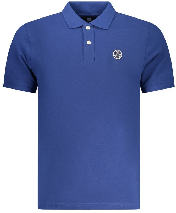 North Sails "Blu Cotton Men Polo" Blauw