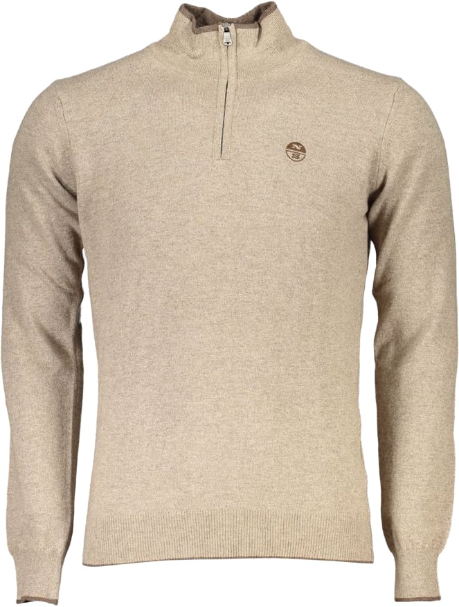 North Sails Beige Fabric Men's Sweater Beige