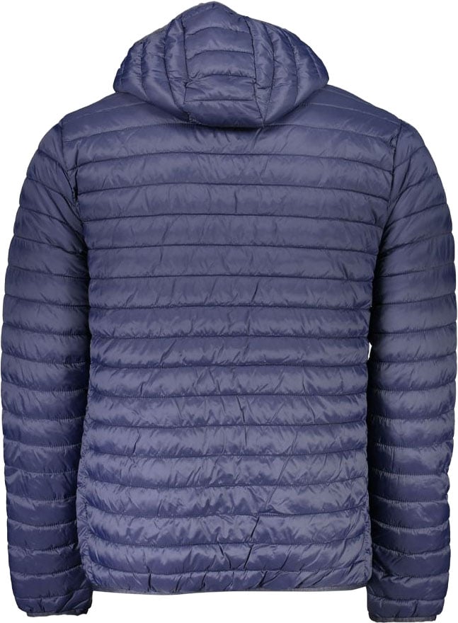 North Sails Blue Polyamide Men Jacket Blauw