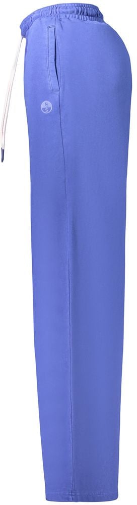 North Sails Blue Cotton Women's Pant Blauw