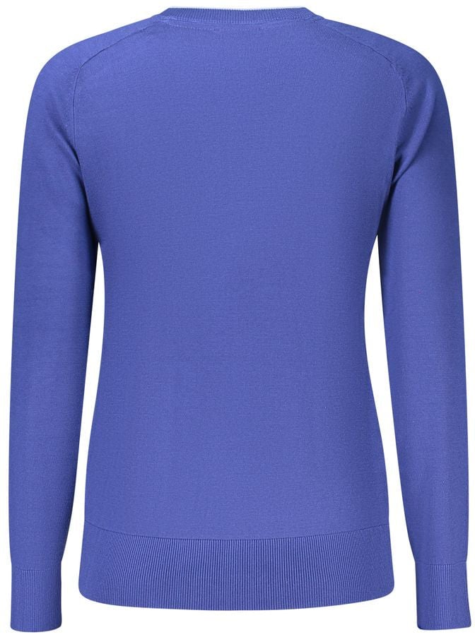 North Sails Blue Viscose Women's Sweater Blauw