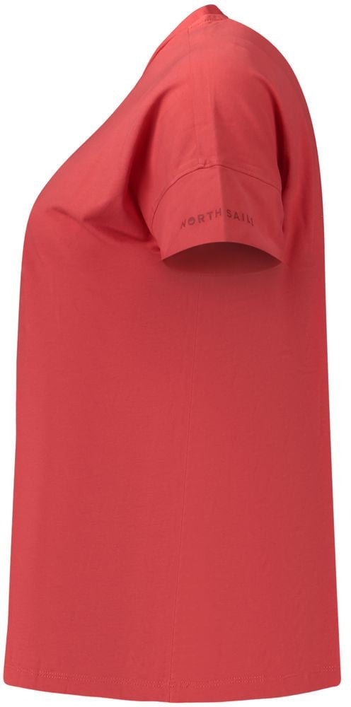 North Sails Red Cotton Women's T-Shirt Rood