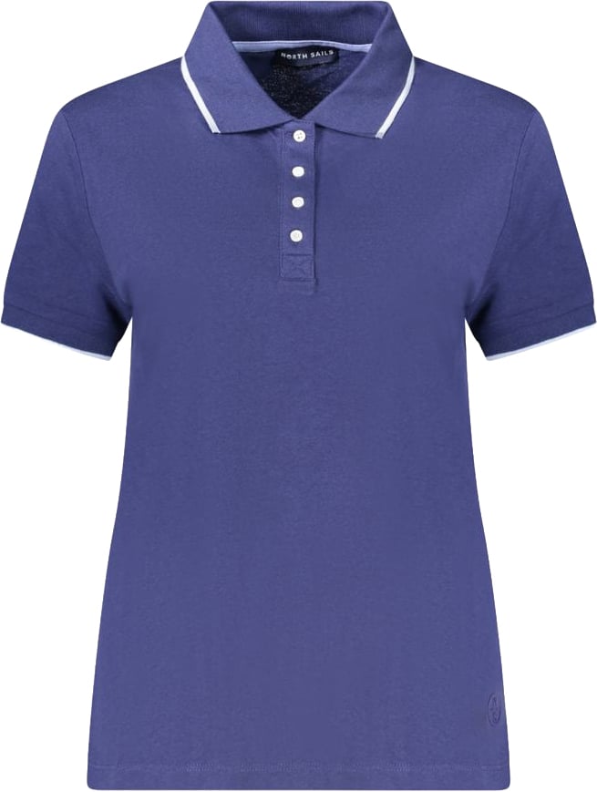 North Sails Blue Modal Womens Polo Blauw
