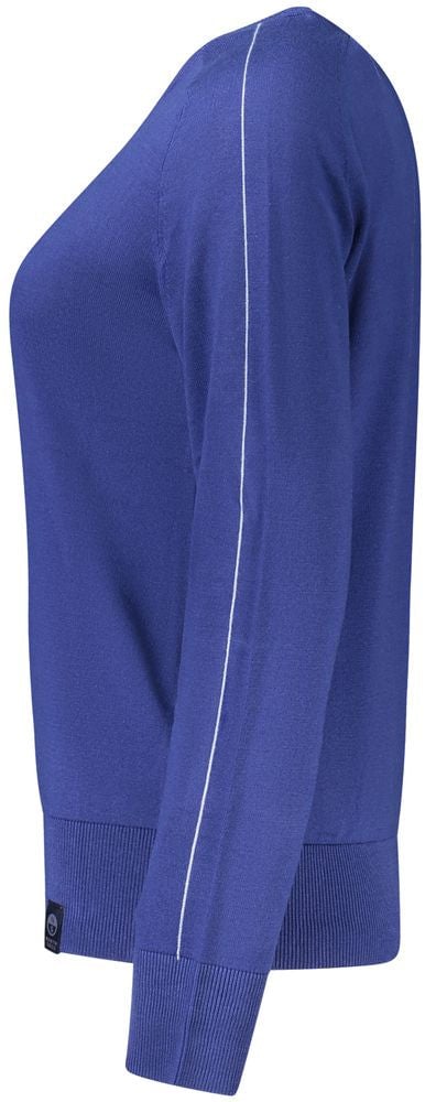 North Sails Blue Viscose Women's Shirt Blauw
