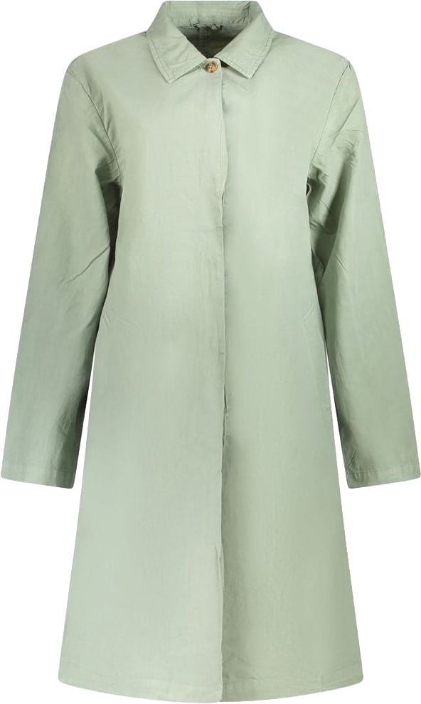 North Sails Green Cotton Women's Coat Groen