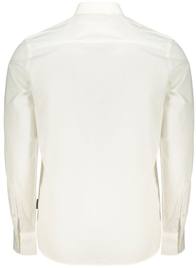 North Sails Bianco Cotton Men's Shirt Wit