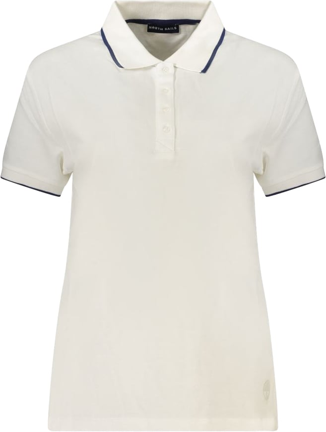 North Sails White Cotton Women's Polo Shirt Wit