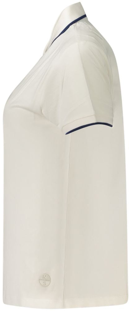 North Sails White Cotton Women's Polo Shirt Wit