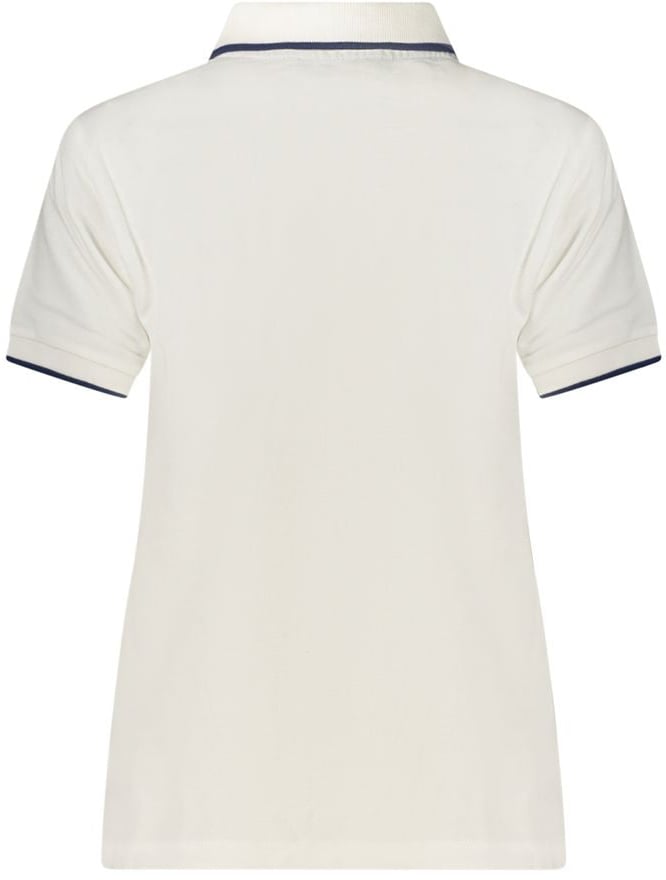 North Sails White Cotton Women's Polo Shirt Wit