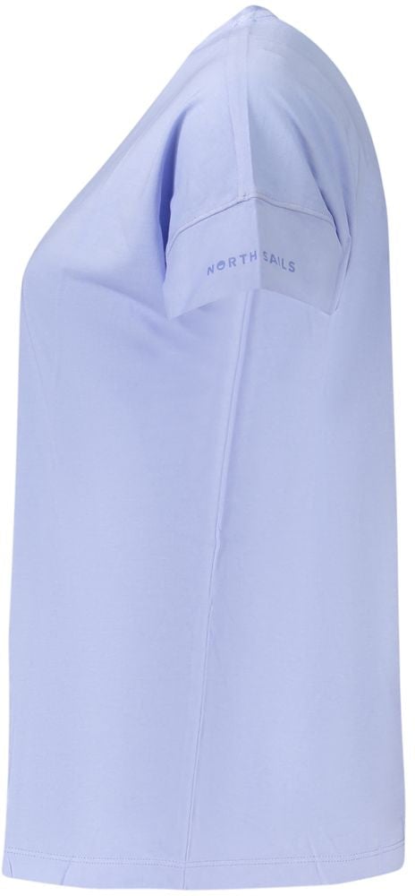 North Sails Viola Cotton Women's T-Shirt Paars