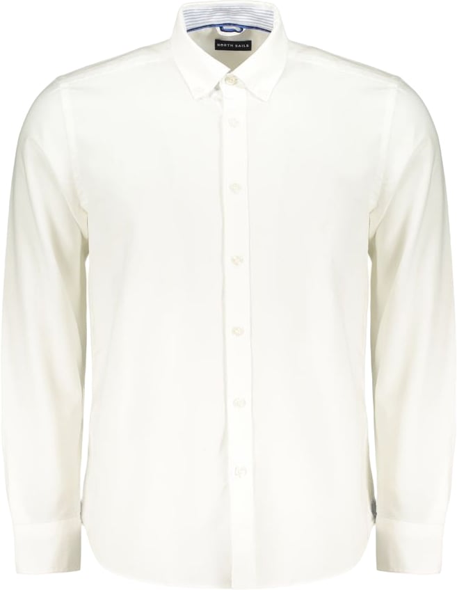 North Sails White Cotton Men's Shirt Wit