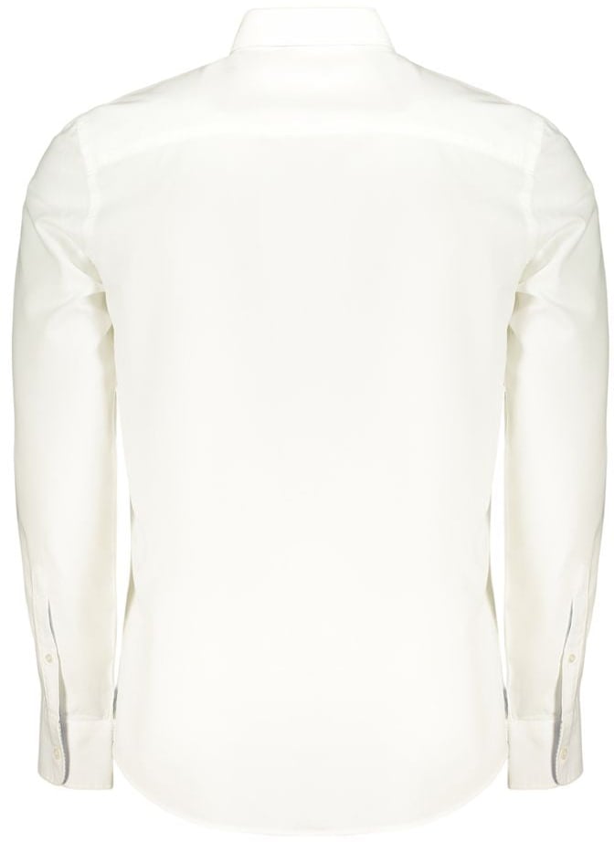 North Sails White Cotton Men's Shirt Wit
