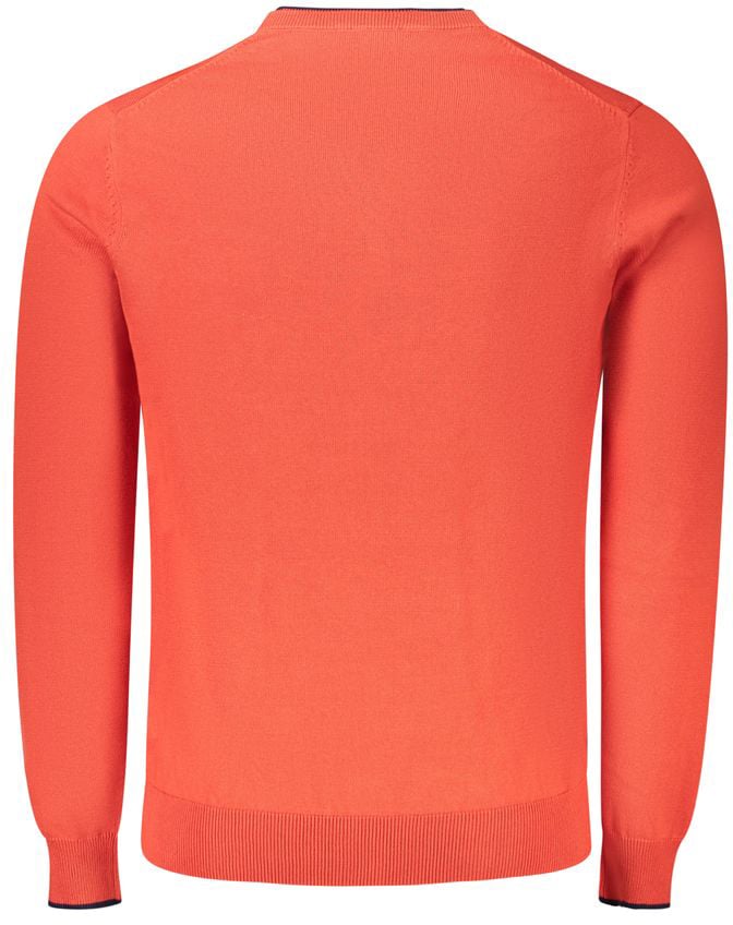 North Sails Red Cotton Men Sweater Blauw