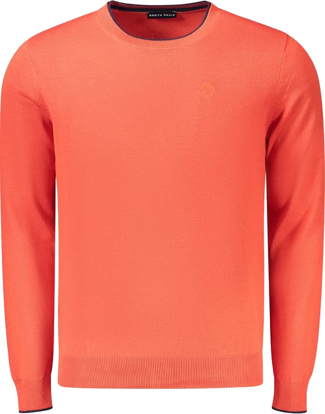 North Sails Red Cotton Men Sweater Blauw