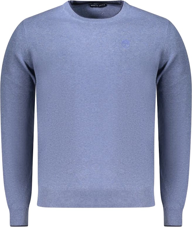 North Sails Blue Cotton Men's Sweater Groen