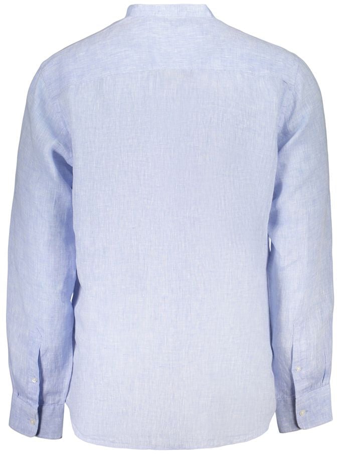 North Sails Azzurro Linen Men's Shirt Blauw