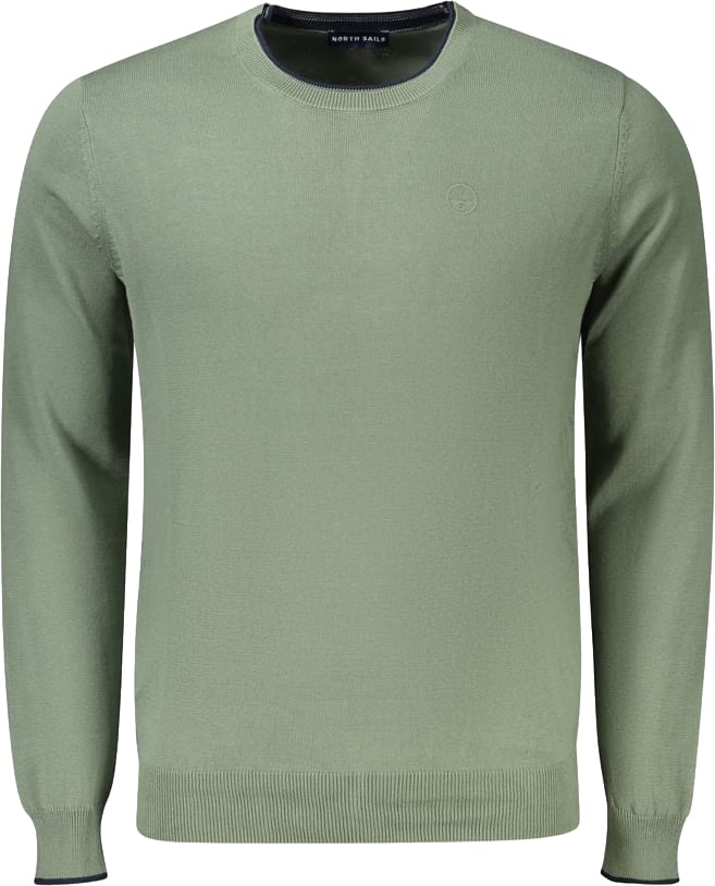 North Sails Green Cotton Men's Sweater Wit