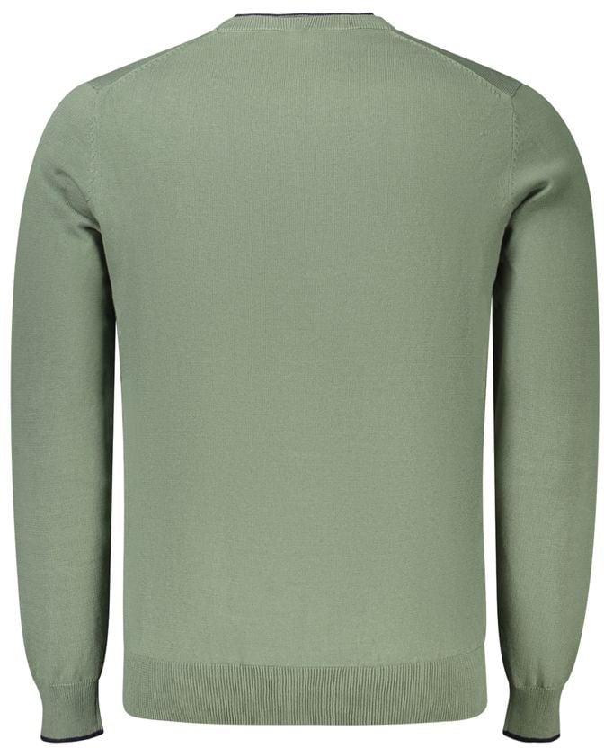 North Sails Green Cotton Men's Sweater Wit