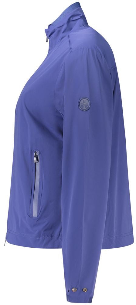 North Sails Blue Nylon Women's Jacket Blauw
