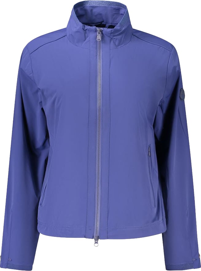North Sails Blue Nylon Women's Jacket Blauw