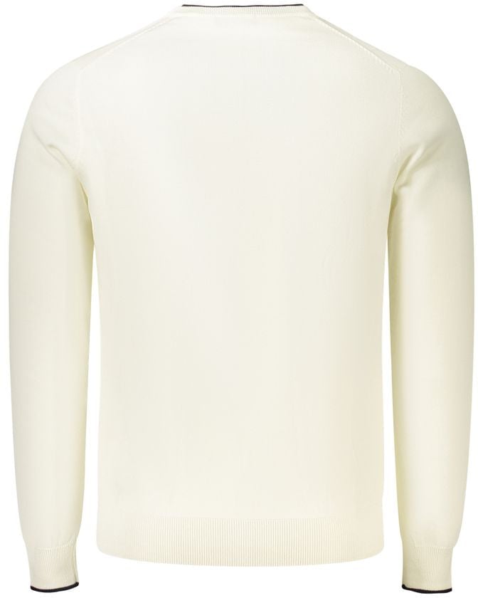 North Sails White Cotton Men Jumper Wit