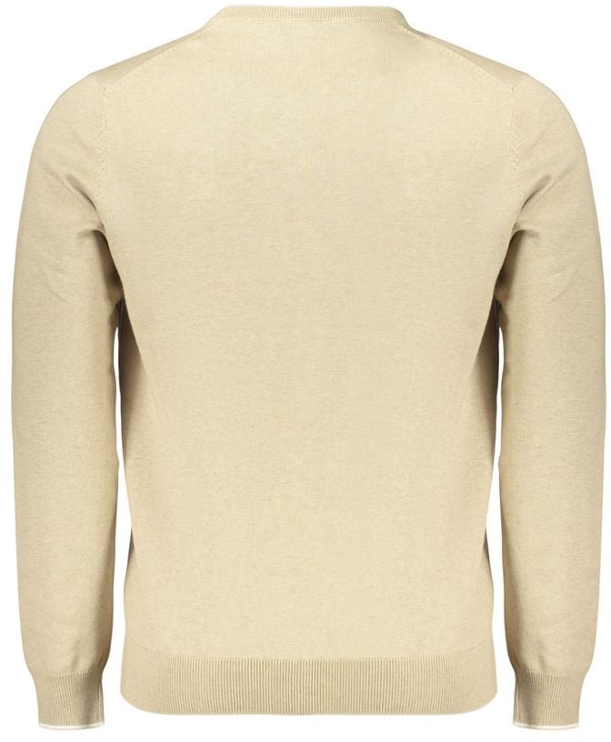 North Sails Beige Cotton Men's Pullover Beige