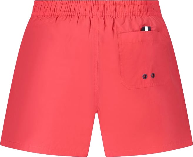 North Sails Rosso Nylon Mens Swim Trunk Rood
