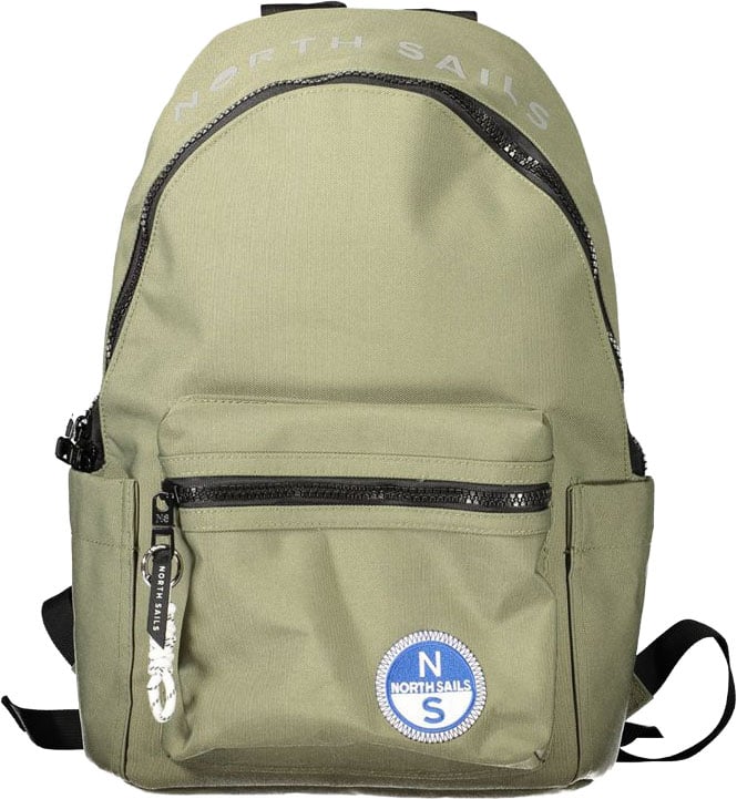 North Sails Verde Polyester Men's Backpack Groen