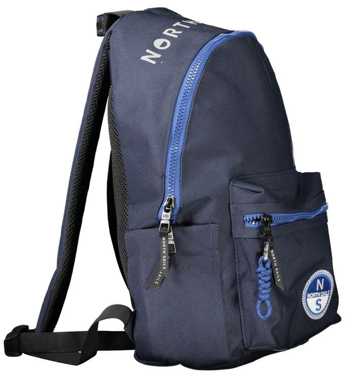 North Sails Blue Polyester Men's Backpack Blauw