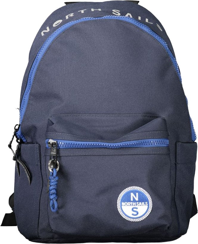 North Sails Blue Polyester Men's Backpack Blauw