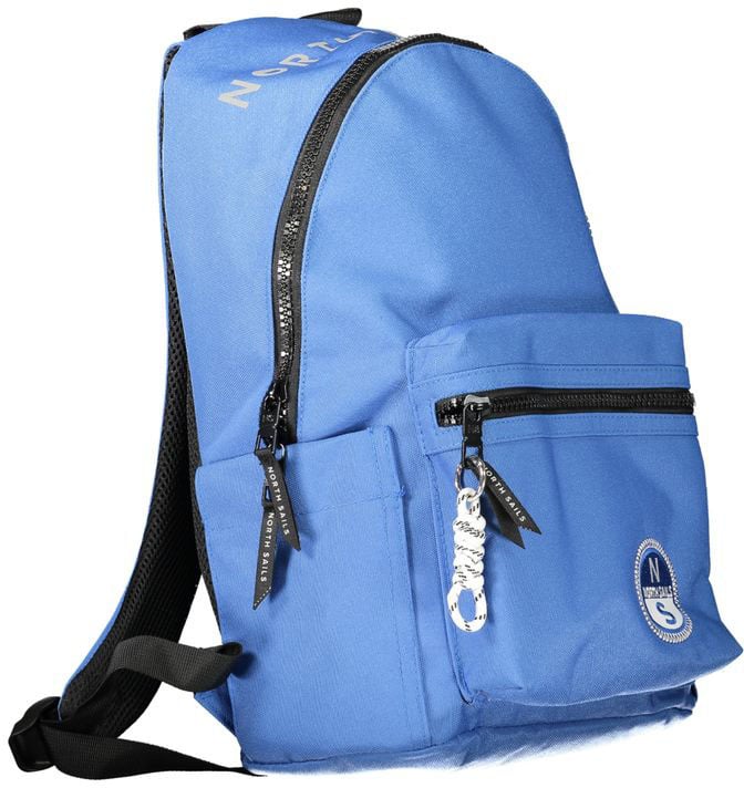 North Sails Blue Polyester Men's Backpack Blauw