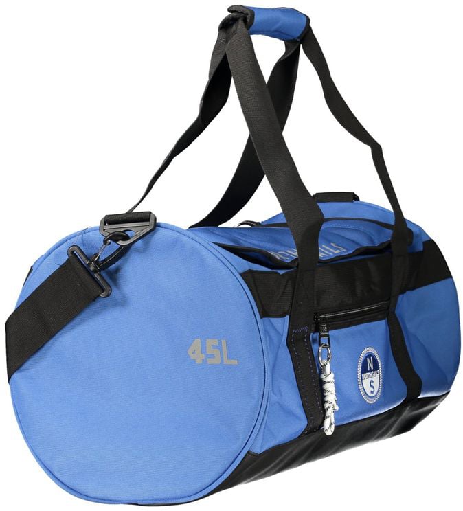 North Sails Blue Polyester Men's Bag for Ultimate Fashion Statement Blauw