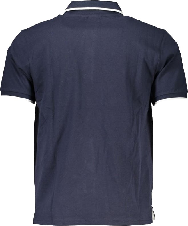 North Sails Blu Cotton Men Polo Blauw