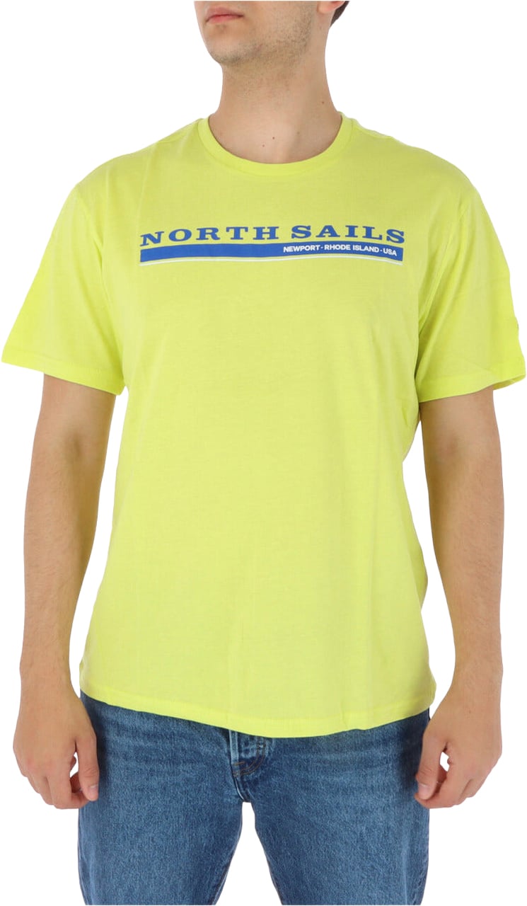 North Sails Men T-Shirt Geel