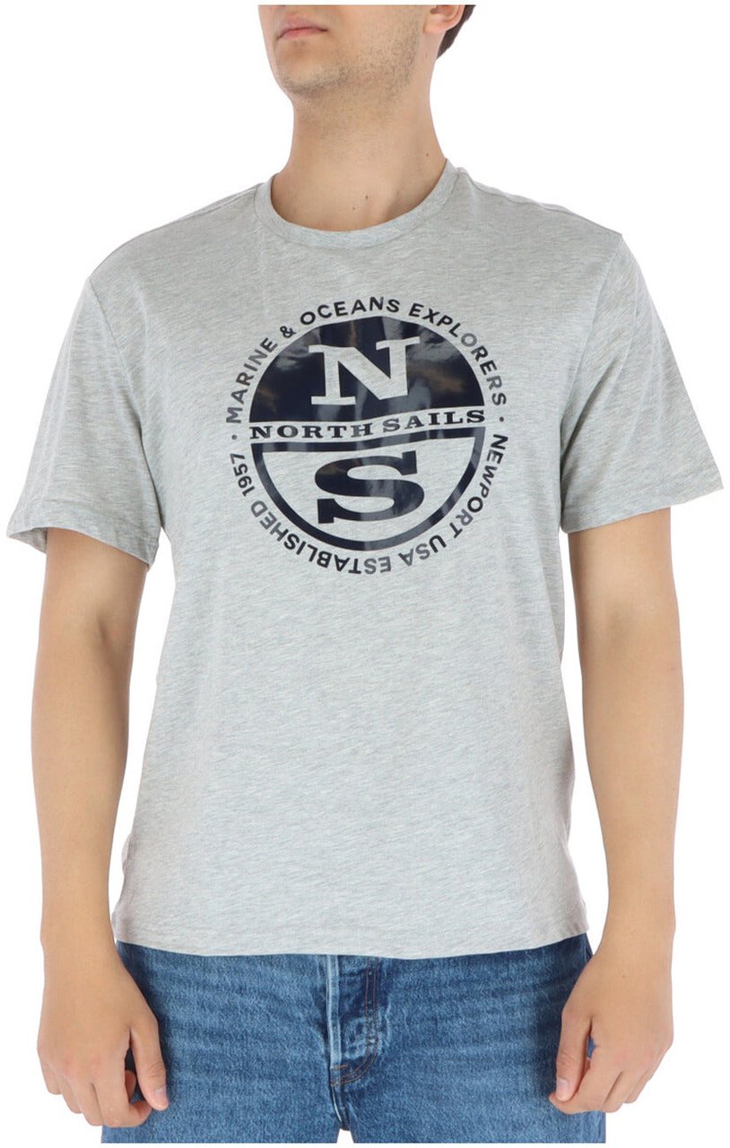 North Sails Men T-Shirt Grijs