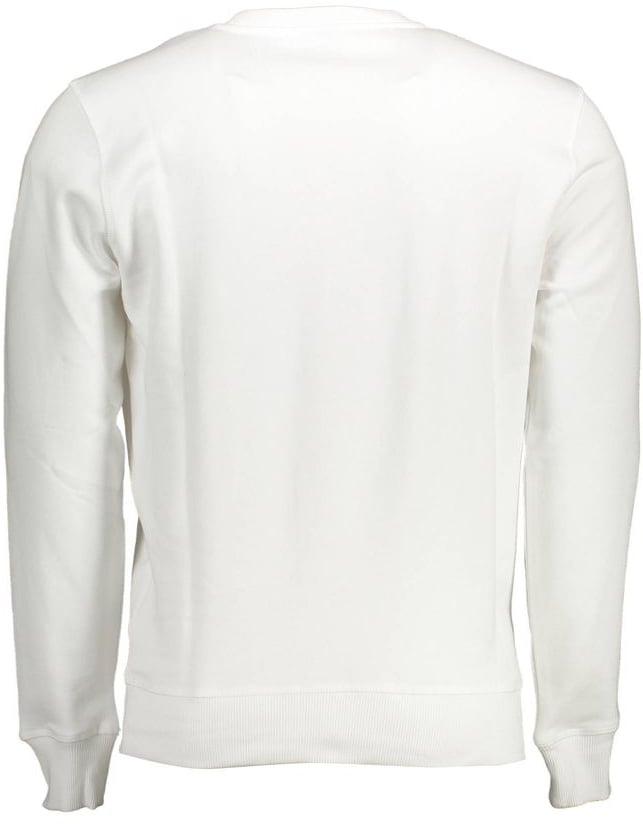 North Sails North Sails White Cotton Men's Sweatshirt Wit